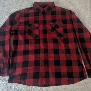 Dixxon Mens XL "Redrum" 10 Year Flannel